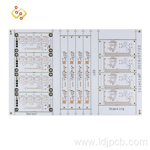 Double Sided Aluminum Plate 2layers LED PCB